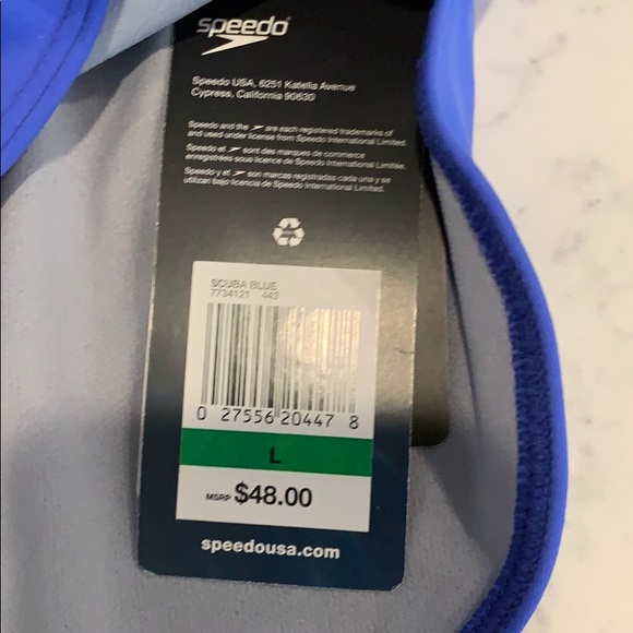 Speedo Women’s Bikini Swimsuit size Large - Picture 2 of 4